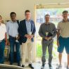 Volvo Penta officials visit